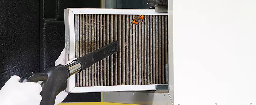 Clogged Air Duct Cleaning Process in Burke Centre, VA