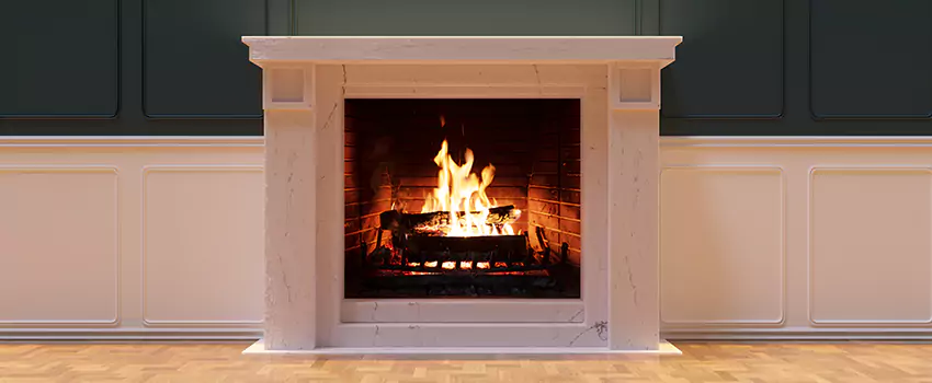 Open Flame Wood-Burning Fireplace Installation Services in Burke Centre, Virginia