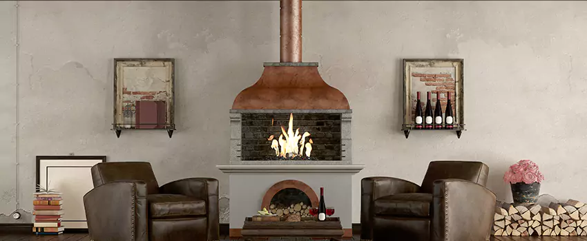 Thelin Hearth Products Providence Pellet Insert Fireplace Installation in Burke Centre, VA
