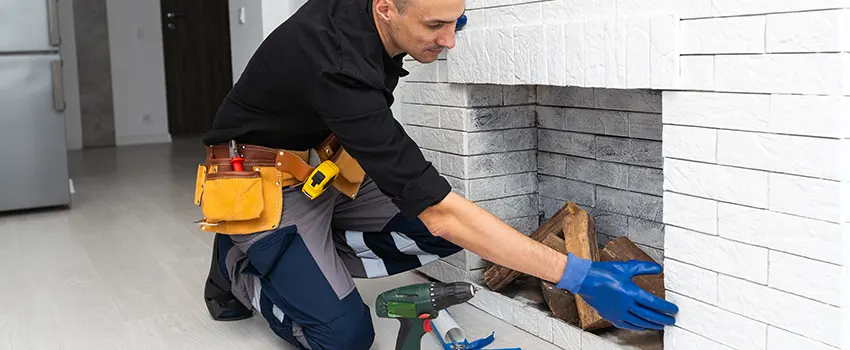 Fireplace Damaged Damper Frame Repair Services in Burke Centre, Virginia